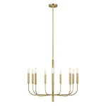 Nowoczesny żyrandol świecznikowy złoty BREINA FE/B1RIANNA9/BB/EL
