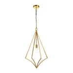 Wisząca złota lampa w stylu industrialnym NIZO FE/N1ICO/P/L/BB/EL