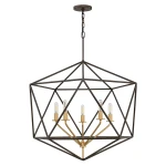 Nowoczesna geometryczna lampa wisząca ASTROID HK/A1STRID/5P/EL 