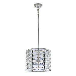 Elegancka kryształowa lampa w stylu glamour SHOCK S1HOAL/1P/EL
