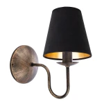 Stylowy postarzany kinkiet do sypialni GOLDSUN AB 1338G/24/53