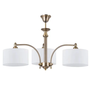 Potrójny elegancki żyrandol do sypialni MAGNOLIA 615-3/M/01 3-płomienny