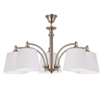 Krótki klasyczny żyrandol do salonu CAMELIA 615-5/C/01 5-płomienny