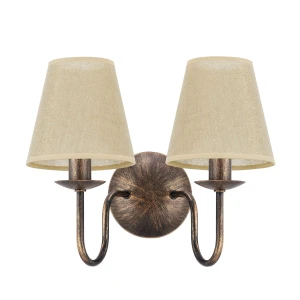 Kinkiet ścienny klasyczny do salonu GOLDSUN AB 1339G/24/07