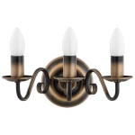 Trzypłomienny kinkiet patynowany VELOTE 1O3482/K3/PAT/Le