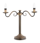 Patynowana lampa nocna świecznik VELOTE 1O3488/L2/PAT/Le