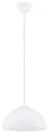 Biała lampa wisząca pojedyncza KLERO 1O3532 W1 BIA/Le