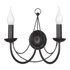 Podwójny unikatowy kinkiet na ścianę PORSE 13527/KA   