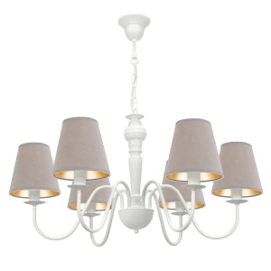 Lampa do jasnego pomieszczenia GOLDSUN AB 1335G/26/56 6-ramienny