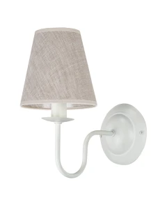 Lampa ścienna lniana w stylu vintage GOLDSUN AB 1338G/26/05