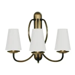 Potrójny kinkiet do salonu KORNE 1392/K3/2S/01/Le