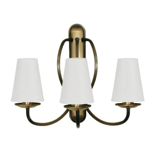 Potrójny kinkiet do salonu KORNE 1392/K3/2S/01/Le