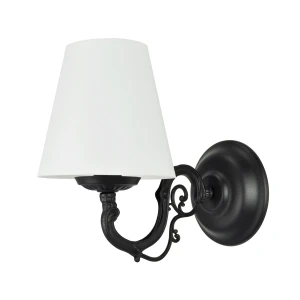 Klasyczna lampa na ścianę VIOLA O3000 K1 CZA/AB/01/Le