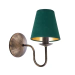 Kinkiet stalowy malowany na kolor stare złoto GOLDSUN AB 1338G/24/54