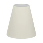 Duży abażur do lampy stojącej stożek 5S ECRU 20/40 wys 45 