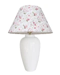 Lampa stołowa w stylu prowansalskim BONA z abażurem Pilk Floral