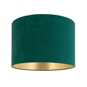 Abażur zielony welur do lamp wiszących oraz stojących 30cm 9W-E27 30/20    