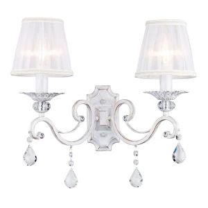 Luksusowy podwójny kinkiet do salonu GRES ARM1247-02-G/MA