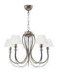 Klasyczna lampa do salonu z abażurami MELENA 11634- ME 5 P/1S/J 5-ramienna