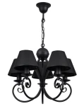 LIVA 1386/27/26/L czarny żyrandol