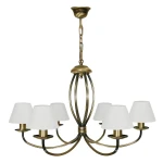 Klasyczny żyrandol 6-ramienny KORNE 1396/W6/1S/01/Le