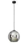 Lampa wisząca kula do salonu POLARO 19056 CH/N