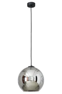 Lampa wisząca kula do salonu POLARO 19056 CH/N