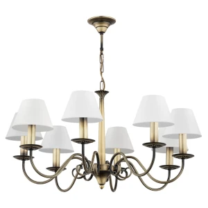 Patynowy żyrandol 8-ramienny ASTOR 1S 1O2898 W8 PAT/1S/Le