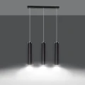 Lampa-wisząca-czarna-3-płomienna-956/3/E