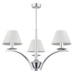 Nowoczesny żyrandol do salonu KAPRIS 1S 1O2863 W3 CH/1S/Le 