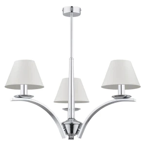 Nowoczesny żyrandol do salonu KAPRIS 1S 1O2863 W3 CH/1S/Le 