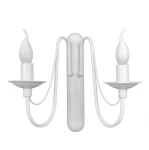 Biały kinkiet podwójny ROSSI 1397D/AX 