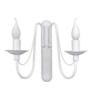 Biały kinkiet podwójny ROSSI 1397D/AX 