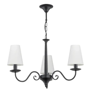 Lampa sufitowa z abażurami ASTOR 2S 1O2893 W3 CZA/2S/Le