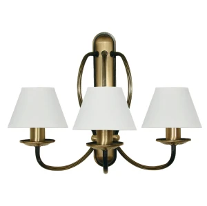 Klasyczny kinkiet potrojny KORNE 1392/K3/1S/01/Le