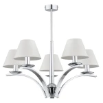 Nowoczesna i elegancka lampa wisząca KAPRIS 1S 1O2865 W5 CH/1S/Le