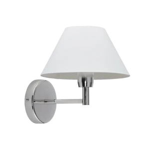 Chromowy kinkiet do salonu BERGANO 11581- BG K/01/J