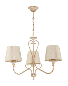 SOFE 11591- SI 3/J pozłacany żyrandol 3- ramienny