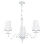 Klasyczna lampa wisząca do pokoju ASTOR 2S 1O2893 W3 BIA/2S/Le