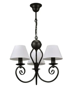 LIVA 1385/27/19/L czarno-biały żyrandol 