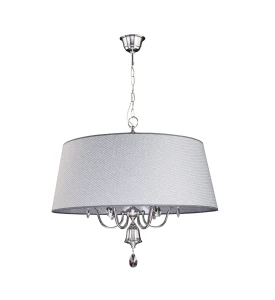 Lampa z dużym abażurem srebrna EGAD 11605- EG 6/J 