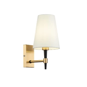 Elegancki kinkiet z abażurem ZARGOZE H1001WL-01BS/MA