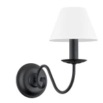 Czarny kinkiet do pokoju ASTOR 1S 1O2890 K1 CZA/1S/Le