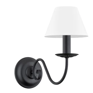 Czarny kinkiet do pokoju ASTOR 1S 1O2890 K1 CZA/1S/Le