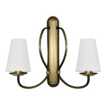 Klasyczny kinkiet podwójny KORNE 1391/K2/2S/01/Le