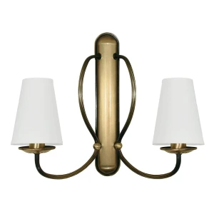 Klasyczny kinkiet podwójny KORNE 1391/K2/2S/01/Le