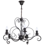 MANRO 15781/L żyrandol płomyk brązowy