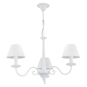 Lampa wisząca klasyczna ASTOR 1S 1O2893 W3 BIA/1S/Le