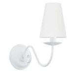 Elegancki kinkiet z abażurem ASTOR 1S 1O2890 K1 BIA/2S/Le