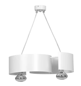 WIKON 2 WHITE 1306/2/E biała nowoczesna lampa